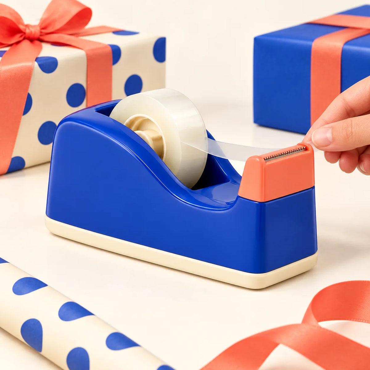 Weighted Tape Dispenser — function