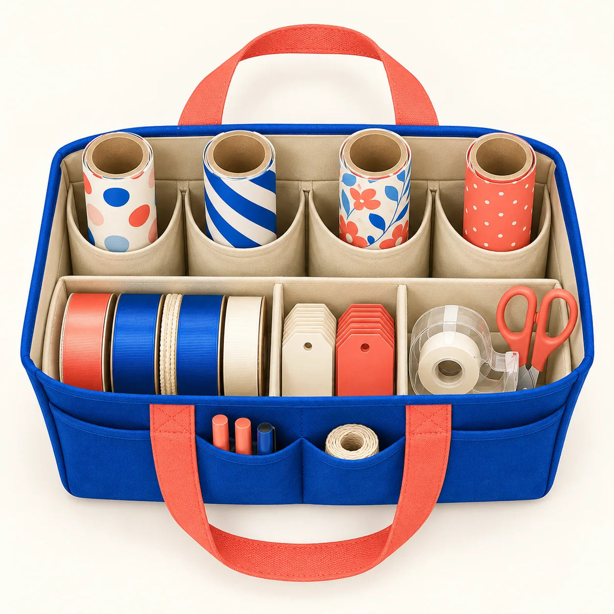 Wrapping Tool Storage Tote — package contents