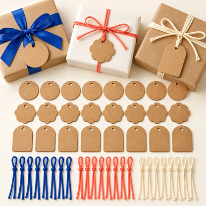 Kraft Gift Tag Set — function
