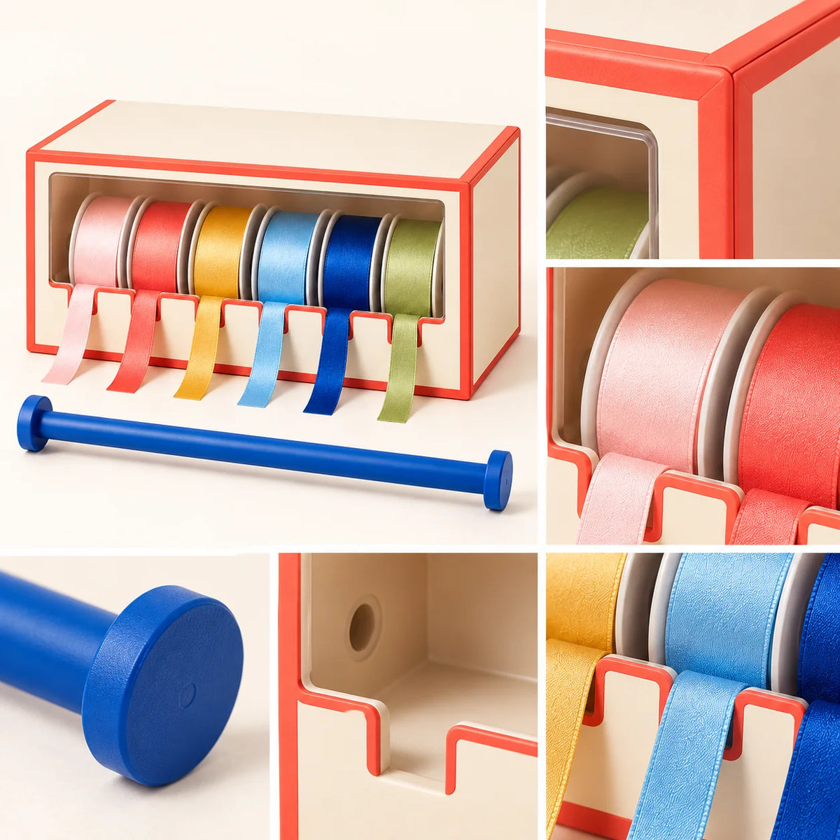 Ribbon Dispenser Box — detail