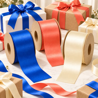 Satin Ribbon Spool Trio — in use